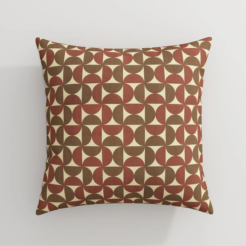 MS. MAVERICK MUSE x TWOPAGES Print Linen Cotton Pillow Cover