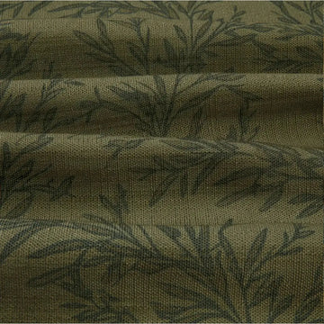 Sara Le Print Linen Pleated Cafe Curtains -TWOPAGES
