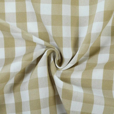 Celia Striped Plaid Cafe Curtain -TWOPAGES