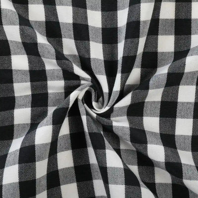 Celia Striped Plaid Cafe Curtain -TWOPAGES