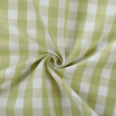 Celia Striped Plaid Cafe Curtain -TWOPAGES
