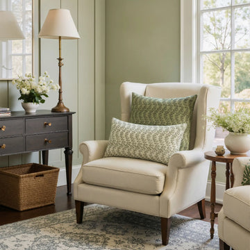 Britt Bengoechea Print Linen Cotton Pillow Cover