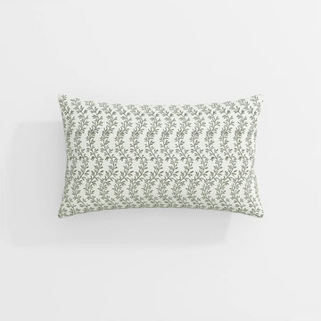 Britt Bengoechea Print Linen Cotton Pillow Cover