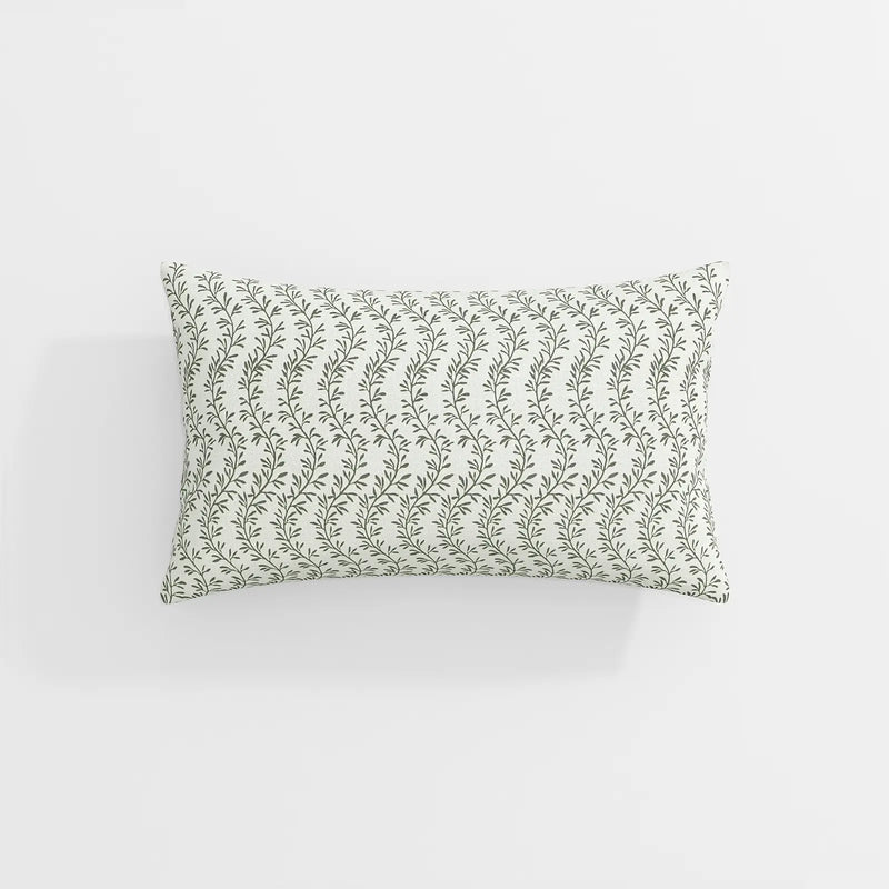 Britt Bengoechea Print Linen Cotton Pillow Cover