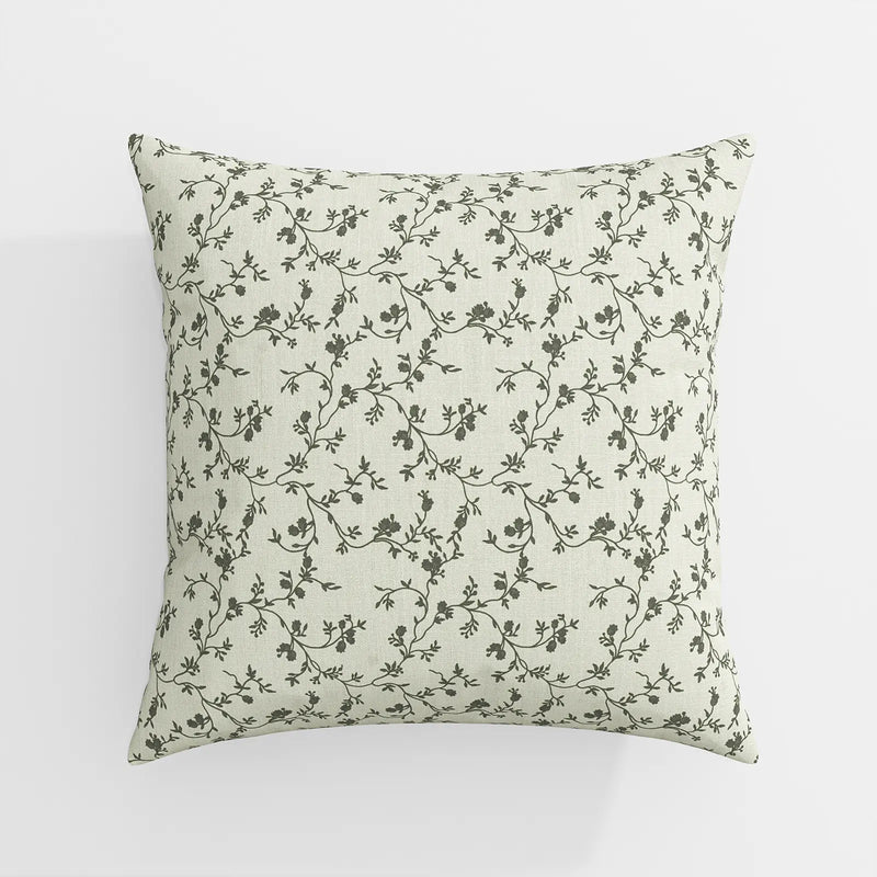 Britt Bengoechea Print Linen Cotton Pillow Cover