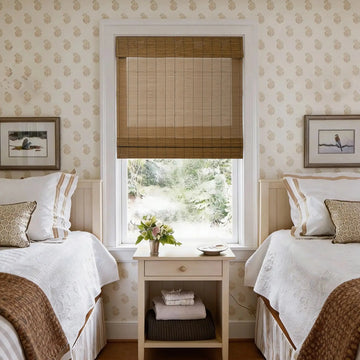 Rae Natural Pure Bamboo Woven Shades - Series Z- -TWOPAGES CURTAINS