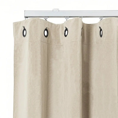 Room Divider Blackout Curtain with Ceiling Track Kit -TWOPAGES