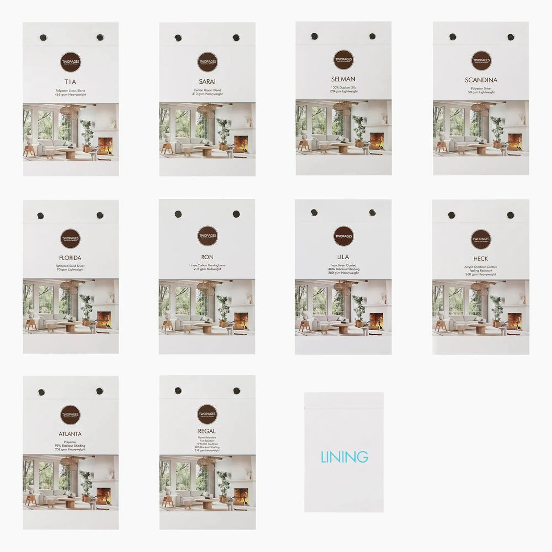 Choose Any 3 Fabric Booklets- -TWOPAGES