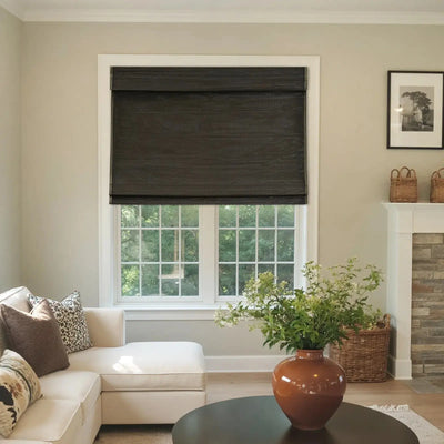 Rae Natural Pure Bamboo Woven Shades - Series Z -TWOPAGES CURTAINS