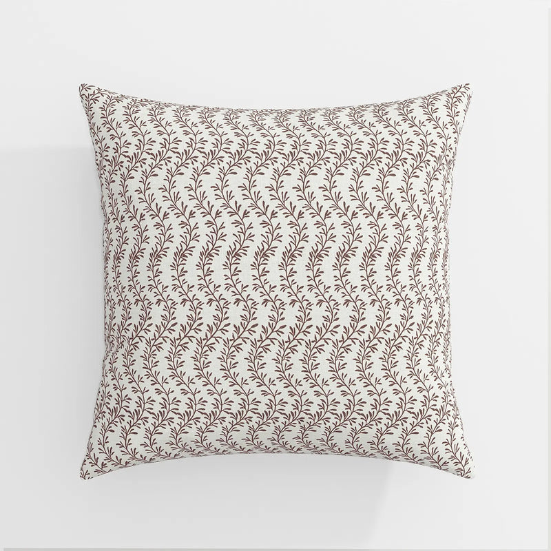 Britt Bengoechea Print Linen Cotton Pillow Cover