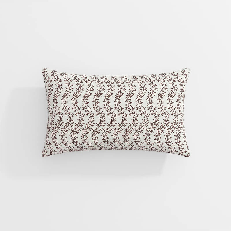 Britt Bengoechea Print Linen Cotton Pillow Cover