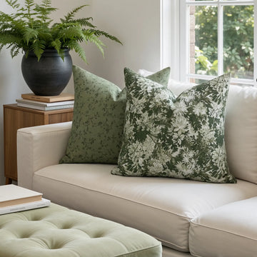 Britt Bengoechea Print Linen Cotton Pillow Cover