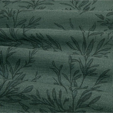 Sara Le Print Linen Pleated Cafe Curtains -TWOPAGES