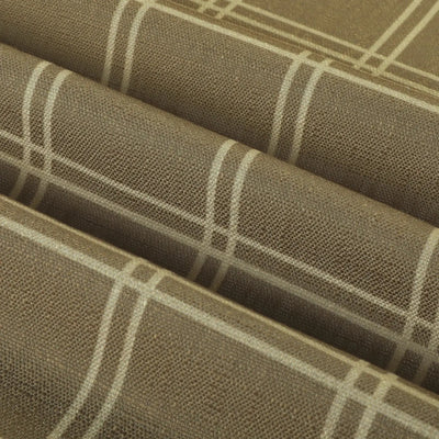 Stefana Silber Print Linen Blend Curtain Drapery Pleated -TWOPAGES