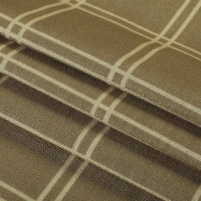 Stefana Silber Print Linen Blend Curtain Drapery Pleated -TWOPAGES