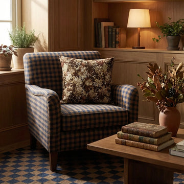 Britt Bengoechea Print Linen Cotton Pillow Cover