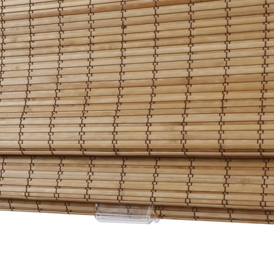 Sybil Bamboo Roman Shade - Flax TWOPAGES CURTAINS