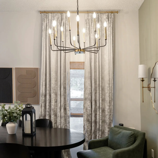 Lydia Rove Jacquard Curtain Pleated - Serie C- -TWOPAGES