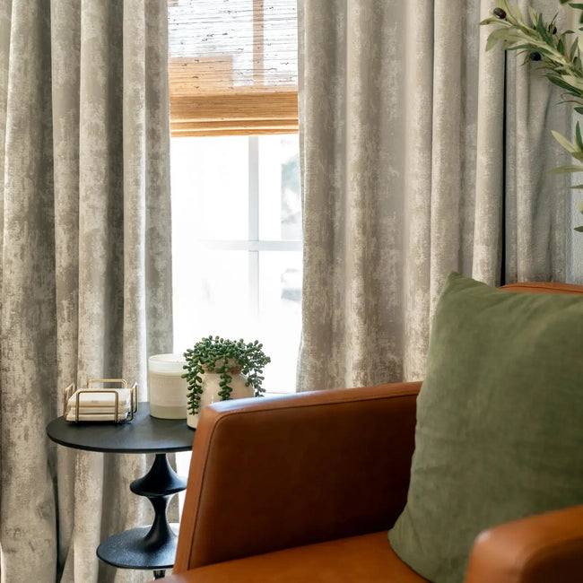 Lydia Rove Jacquard Curtain Pleated - Serie C- -TWOPAGES