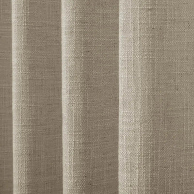Liz Linen Pleated Cafe Curtains -TWOPAGES