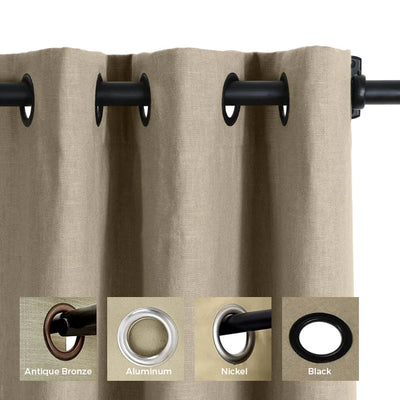 Grommet Curtain Header Style