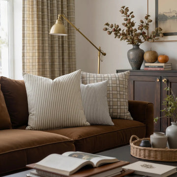 Britt Bengoechea Print Linen Cotton Pillow Cover