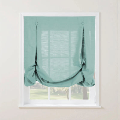 Isabella Cotton Tulip Roman Shade Cord Lift