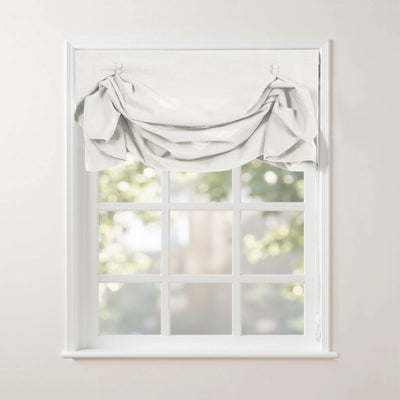 Isabella Cotton Tulip Roman Shade Cord Lift