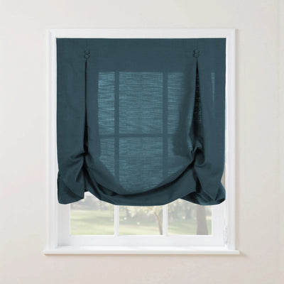 Isabella Cotton Tulip Roman Shade Cord Lift