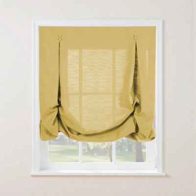 Isabella Cotton Tulip Roman Shade Cord Lift
