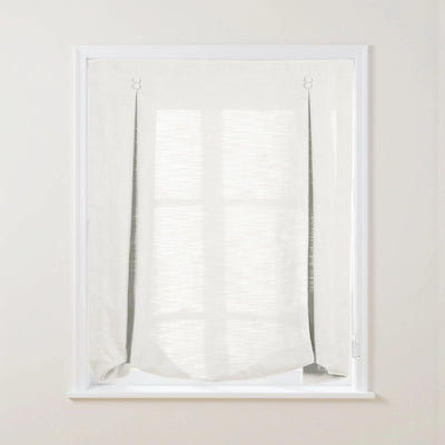 Isabella Cotton Tulip Roman Shade Cord Lift