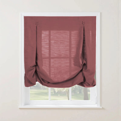 Isabella Cotton Tulip Roman Shade Cord Lift