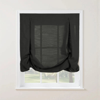 Isabella Cotton Tulip Roman Shade Cord Lift