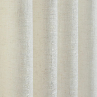Liz Linen Curtains with Border Trim (Sold per Pair) -TWOPAGES