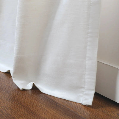 Veda Luster Cotton Velour Drapery Pleated -TWOPAGES