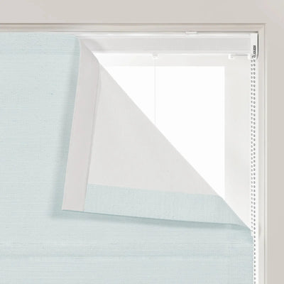 Jawara Linen Cotton Roman Shade Cord Lift- -TWOPAGES