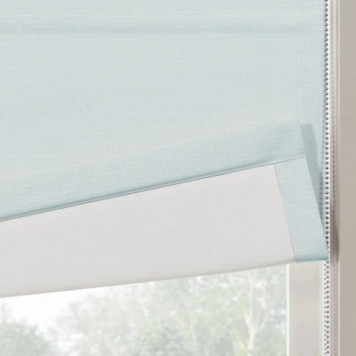 Jawara Linen Cotton Roman Shade Cord Lift- -TWOPAGES