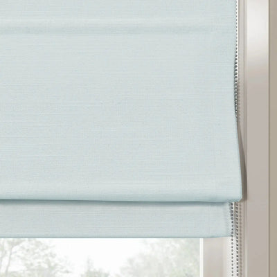 Jawara Linen Cotton Roman Shade Cord Lift- -TWOPAGES