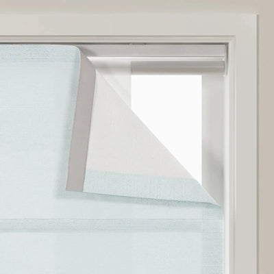 Jawara Linen Cotton Roman Shade Cordless- -TWOPAGES