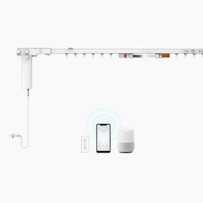 Lark Motorized Curtain Tracks -TWOPAGES CURTAINS