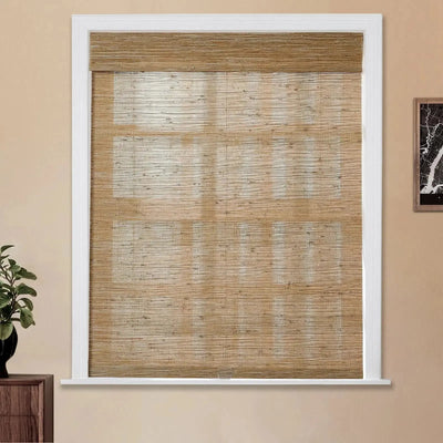 Natural Jute Bamboo Woven Shade - Bark TWOPAGES CURTAINS
