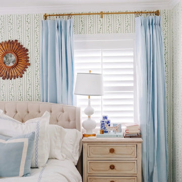Jawara Luxury Linen Cotton Curtain Pleated- -TWOPAGES