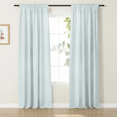 Jawara Luxury Linen Cotton Curtain Soft Top- -TWOPAGES