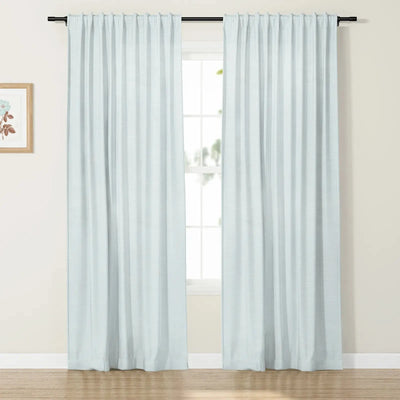 Jawara Luxury Linen Cotton Curtain Soft Top- -TWOPAGES
