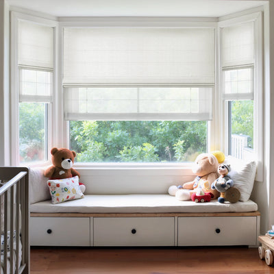 Custom Day Night Roman Shade Cordless -TWOPAGES