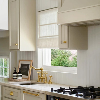 Liz Linen Roman Shade Cordless -TWOPAGES