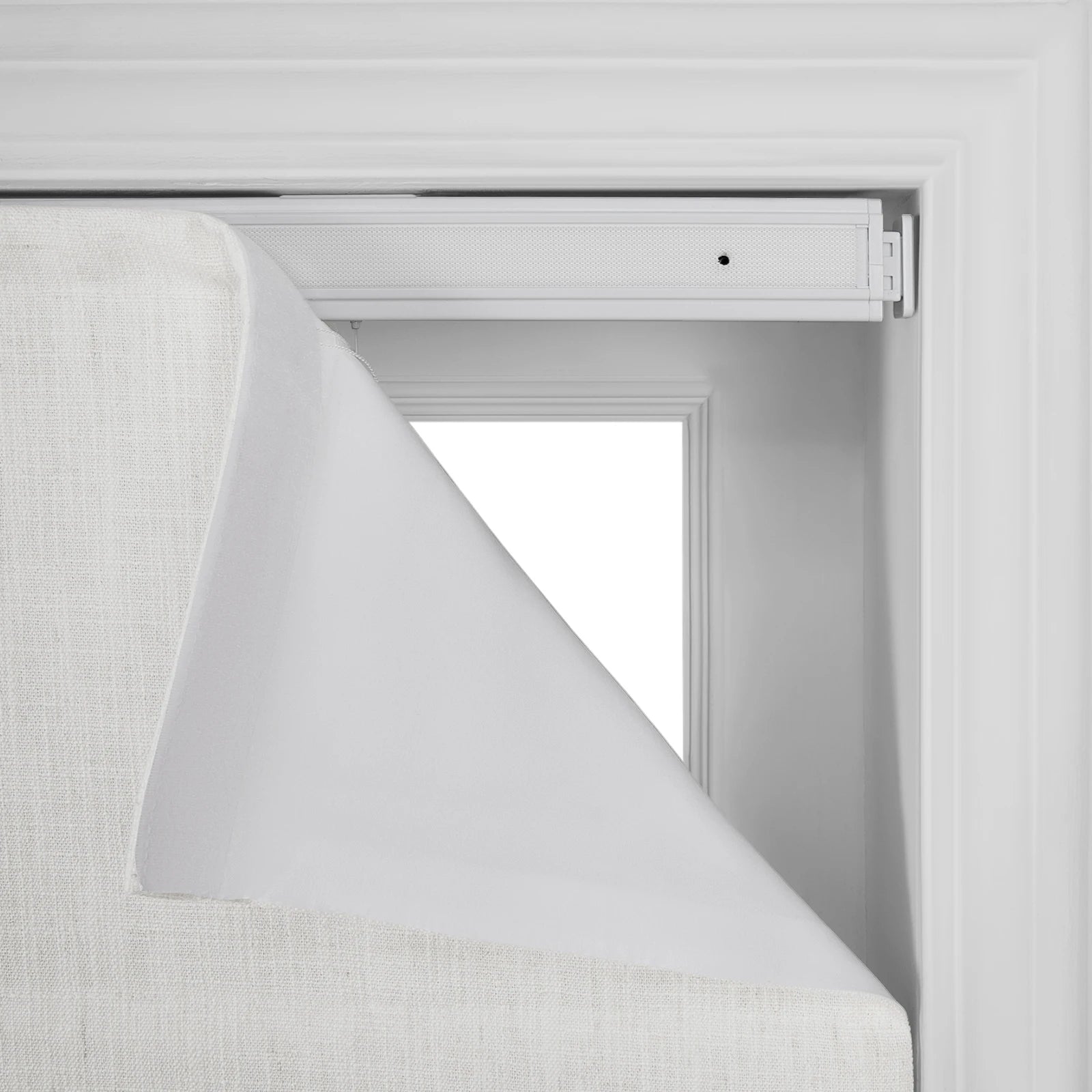 TWOPAGES Linen Roman Shade
