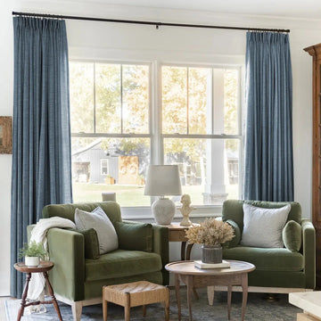 Liz Loft Curtain Extra Long Pleated Curtains -TWOPAGES
