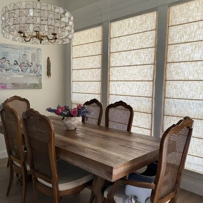 Liz Linen Roman Shade Cordless- -TWOPAGES