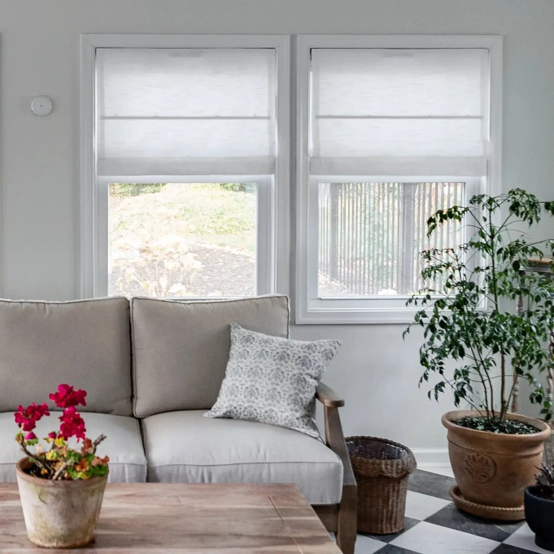 Liz Linen Roman Shade Cordless- -TWOPAGES
